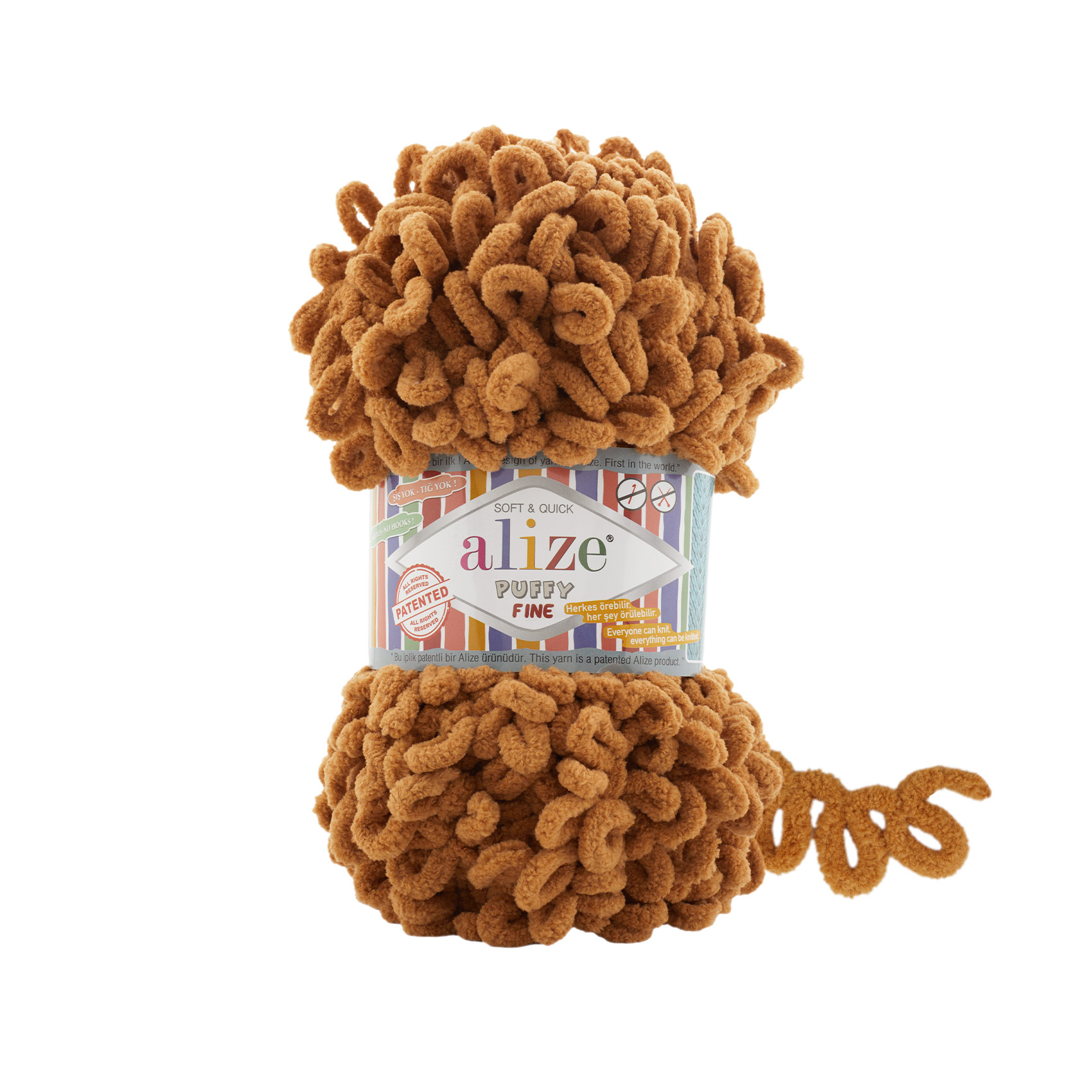 Alize Puffy Fine 179 Karamel